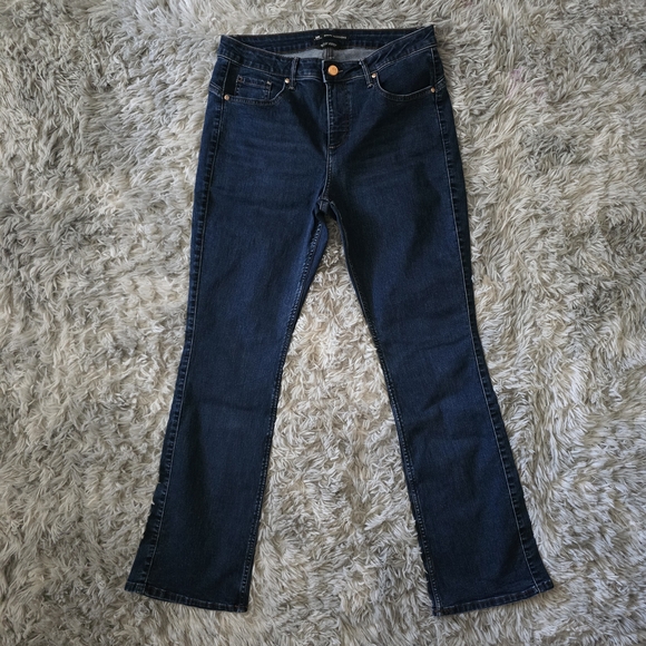 Riders by Lee Denim - Riders by Lee Women's Dark Blue Boot Cut Jeans - Size 14